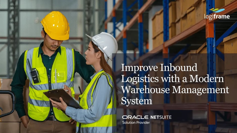 Improve Inbound Logistics with a Modern Warehouse Management System