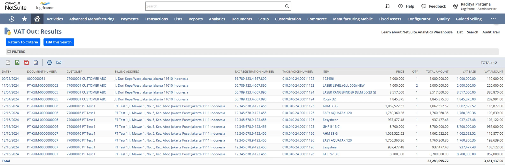 Indonesia VAT Automation in NetSuite