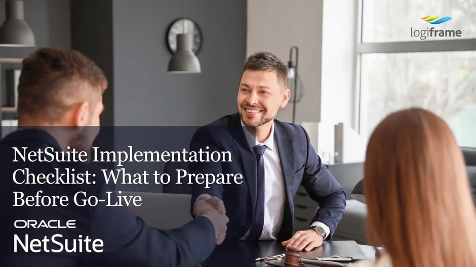 NetSuite implementation checklist