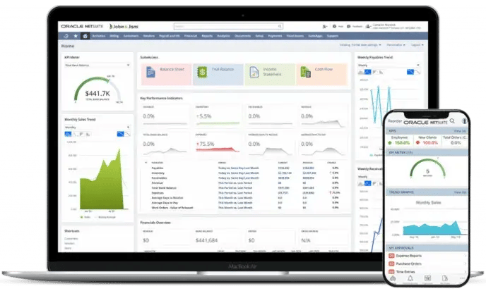 Netsuite in Dekstop and Mobile Mode-1