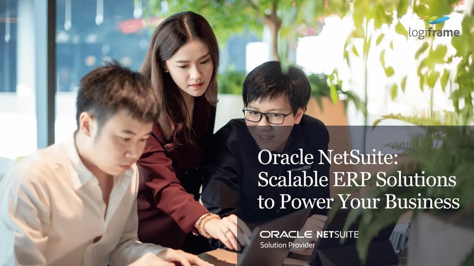 Oracle NetSuite Scalable ERP Solutions to Power Your Business