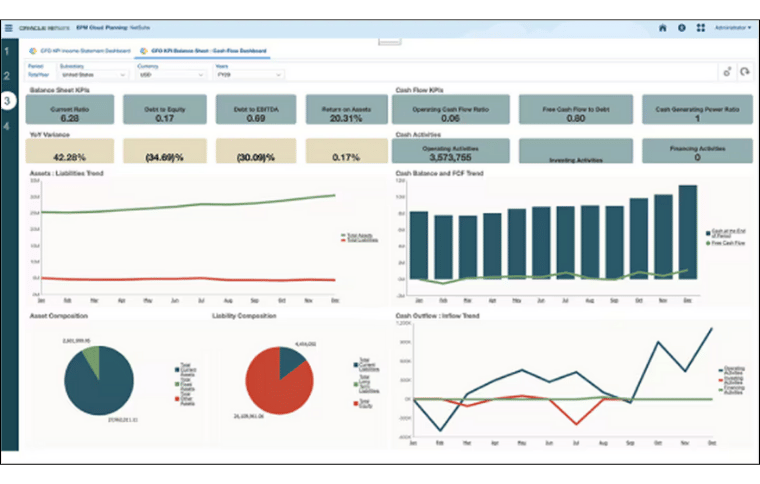 Planning and Budgenting Data Visibility in NetSuite