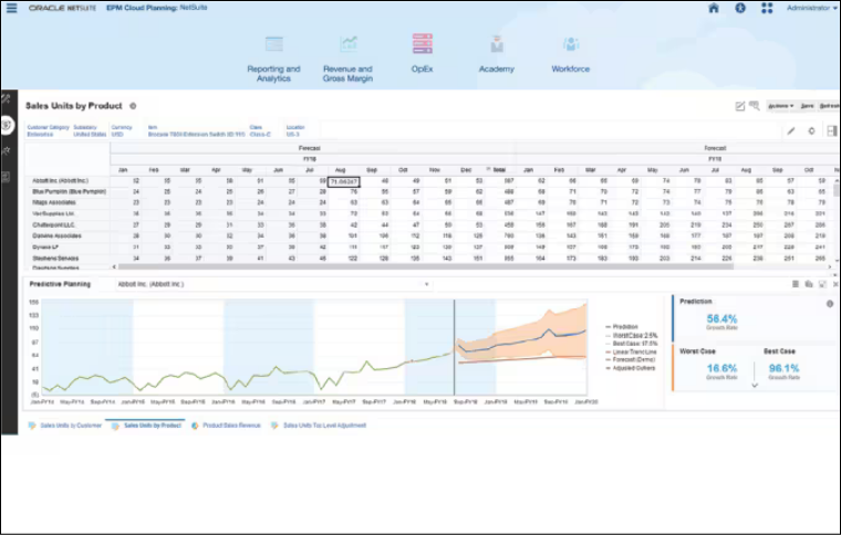 Scenario Planning and Modeling in NetSuite