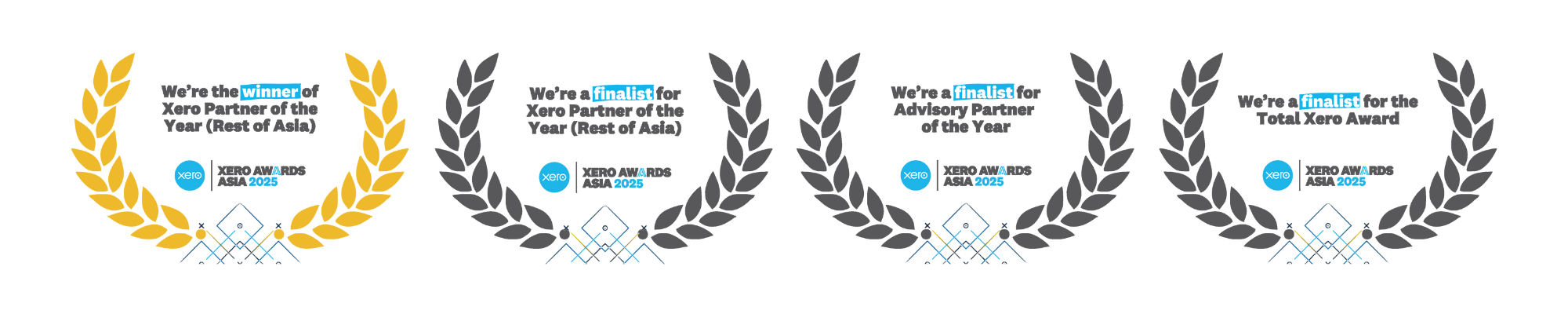 Xero Award White
