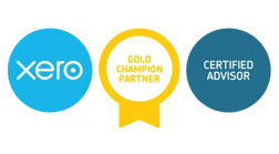 Xero Gold Champion Partner Logo