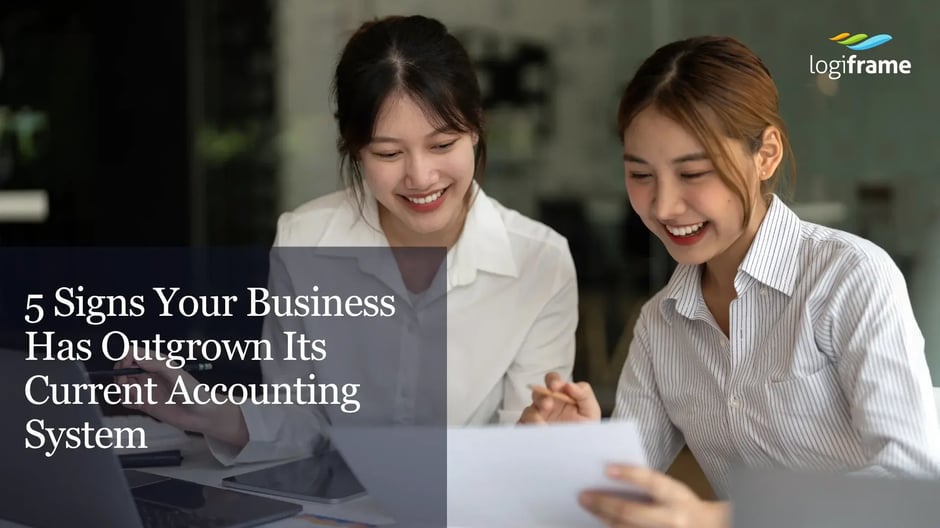 outgrown your accounting system