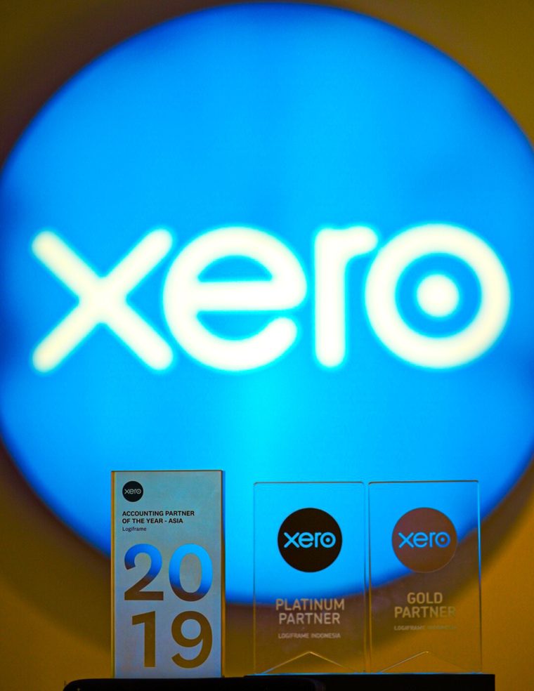 Xero partner awards on display.
