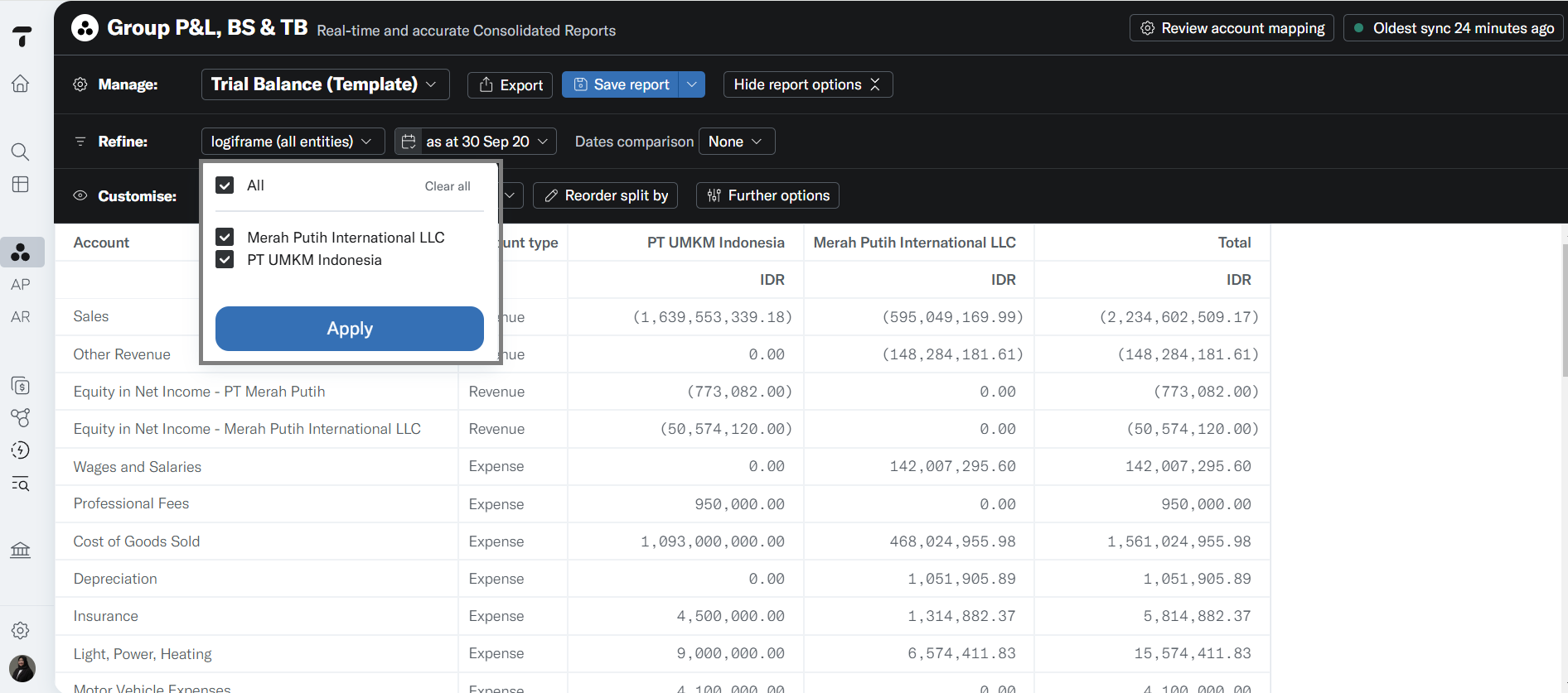 1. Automated Consolidation