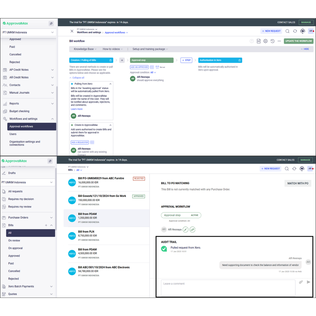 Approval Workflows