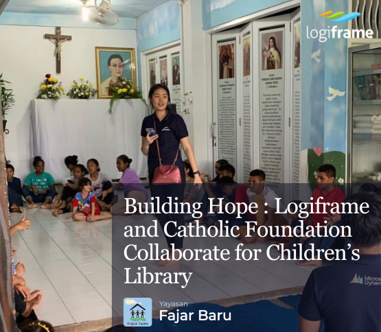 Building Hope: Logiframe and Catholic foundation Collaborate for Children's Library
