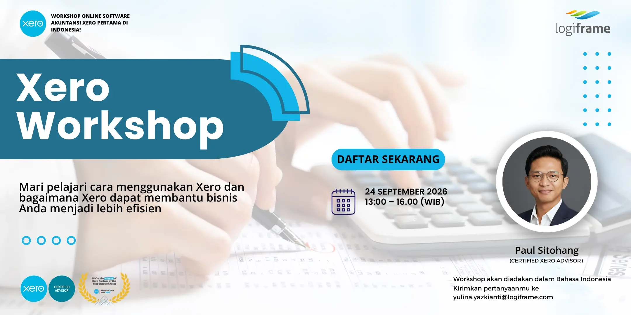 Xero workshop september 2026