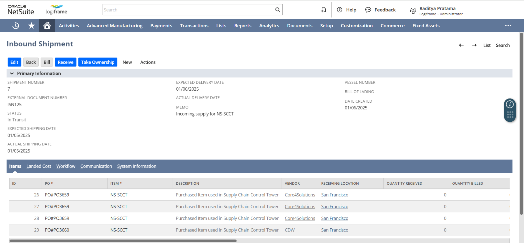 Enhance Logistics and Shipping in NetSuite