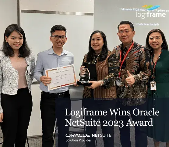 Logiframe Wins Oracle NetSuite 2023 Award