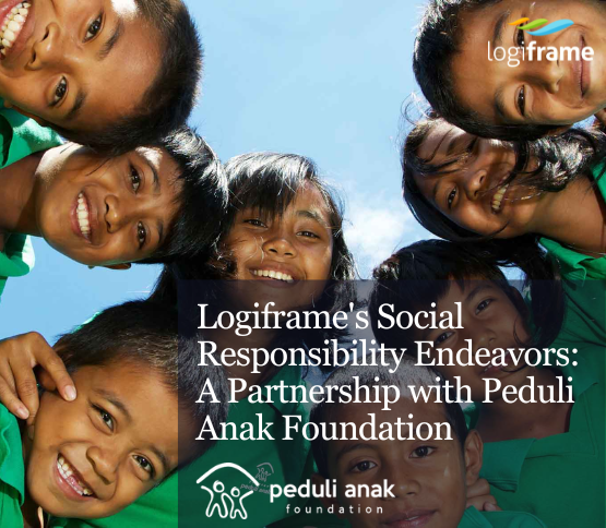 Logiframe's Social Responsibility Endeavors: A Partnership with Peduli Anak Foundation