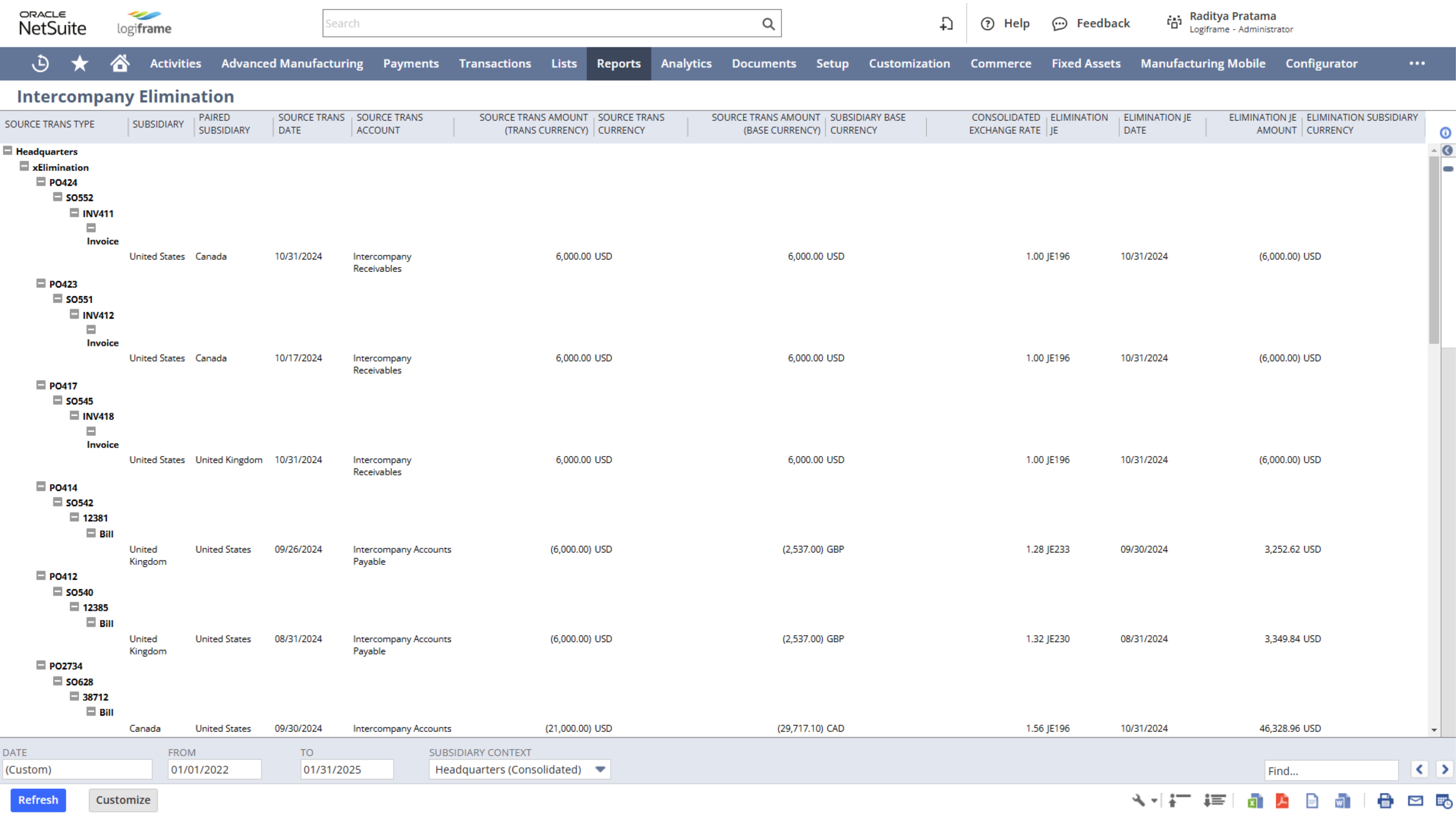 OneWorld_Automated Intercompany Transactions_NS