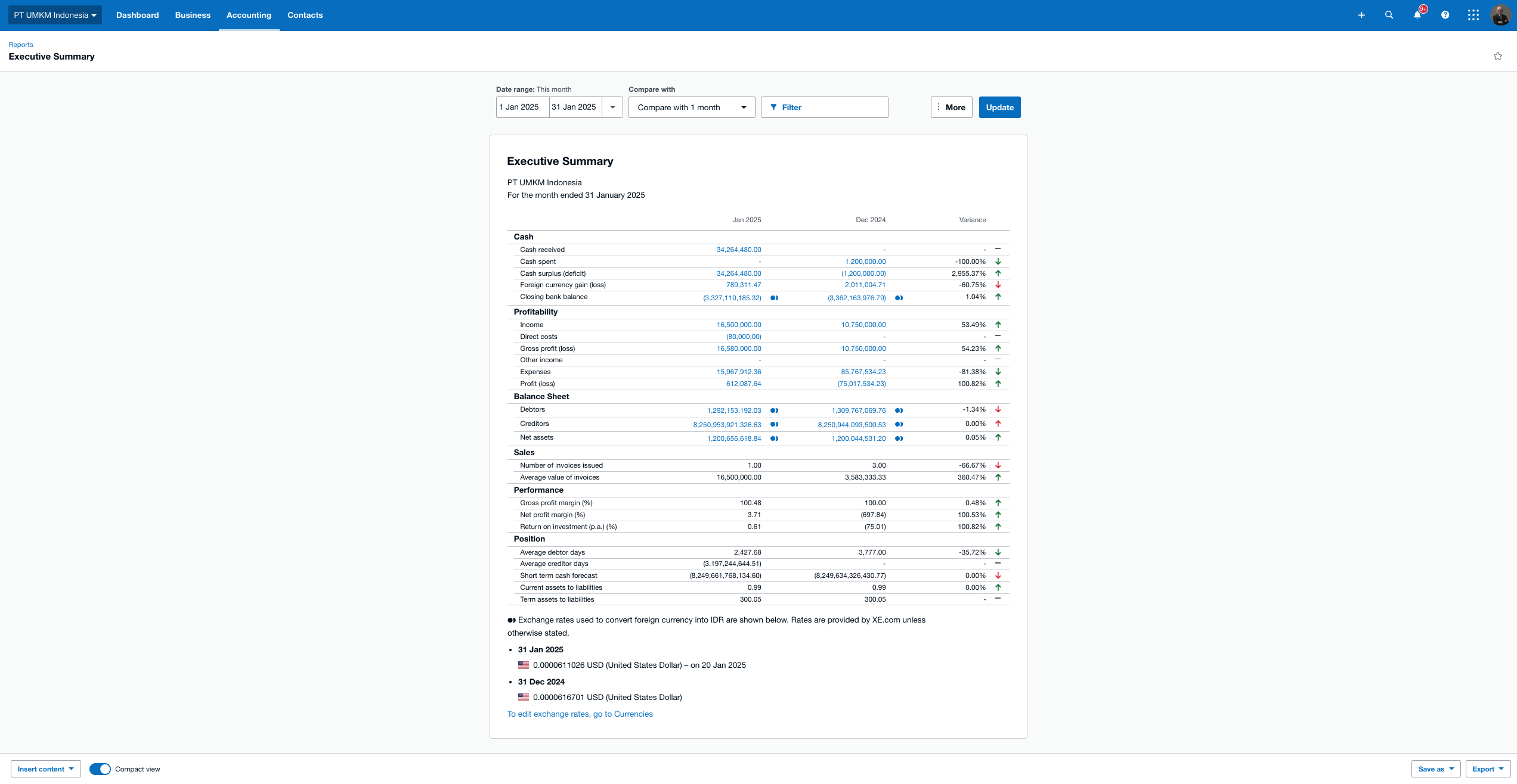 Seamless Integration with Accounting in Xero